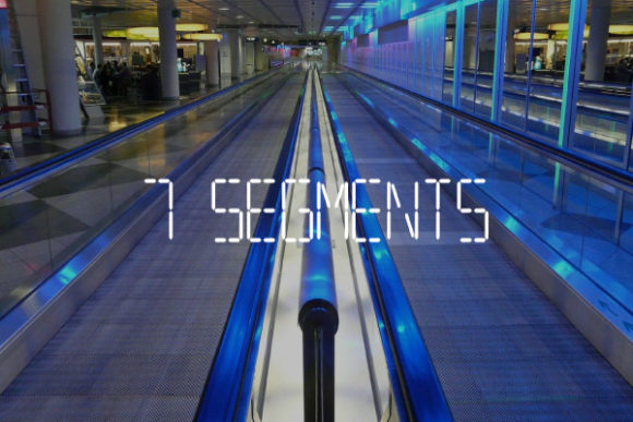 7segments: The Digital Clock Font for Modern Design