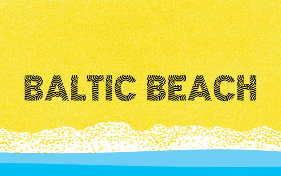 Baltic Beach: A Creative Decorative Font for Modern Designs
