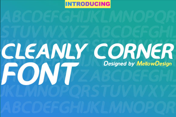 Cleanly Corner: A Stunning Font for Creative Designs
