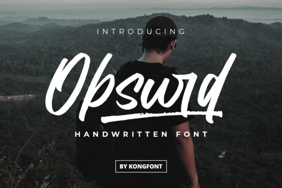 Discover Obsurd: A Playful Handwritten Font for Modern Designers