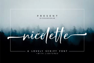 Discover the Elegant Flow of Nicolette Script