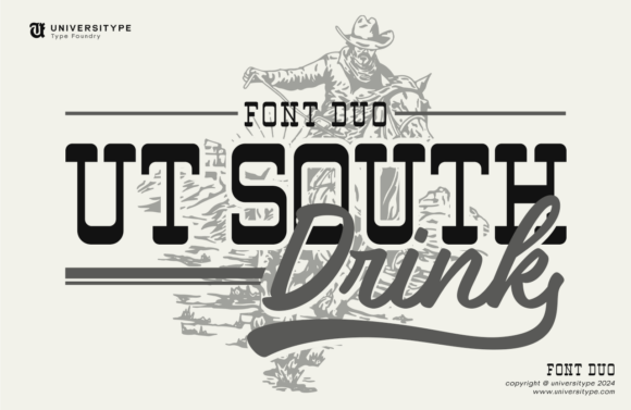 Discover the Versatile UT South Drink Font Duo