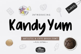 Kandy Yum: A Playful Font for Modern Designs