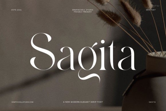 Sagita: Elevate Your Design with a Premium Ligature Serif