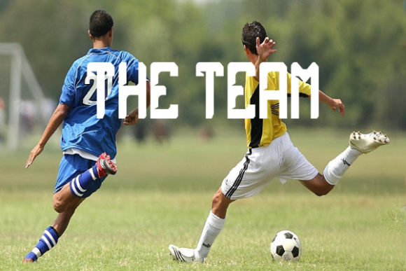 The Team: A Bold Display Font for Creative Designs