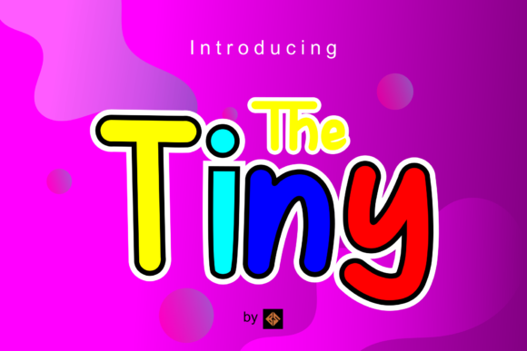 The Tiny Font: A Charming Display Typeface for Playful Projects