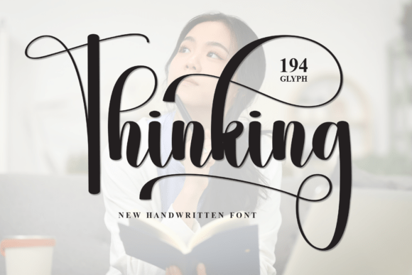 Thinking: A Handwritten Font of Playful Sophistication