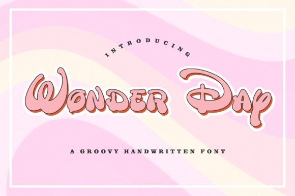 Wonder Day: A Magical Handwritten Font for Creative Projects